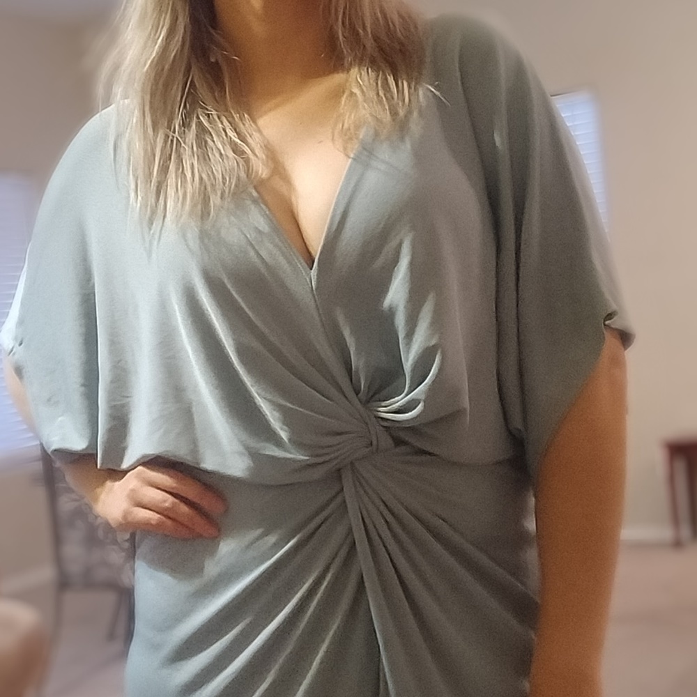 Lovely mint dress stretch - Picture 2 of 5